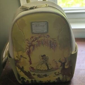 Princess And The Frog Disney Loungefly Beaded Mini Backpack
